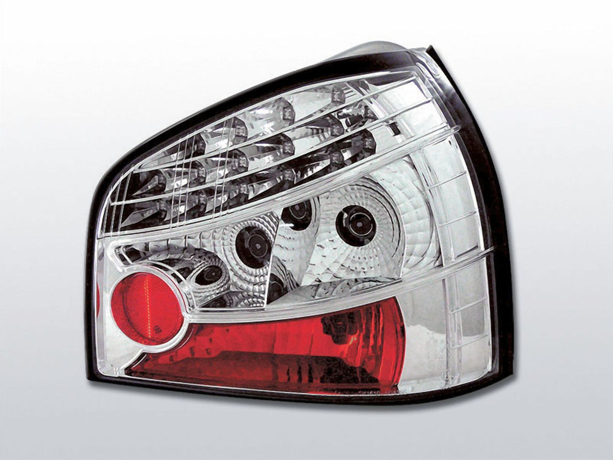 LED Rückleuchten Set chrom für Audi A3 08.1996-08.2000