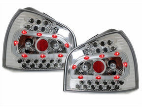 Chrom LED Rückleuchten Audi A3 8L 96-00, Tuning Rücklichter Set