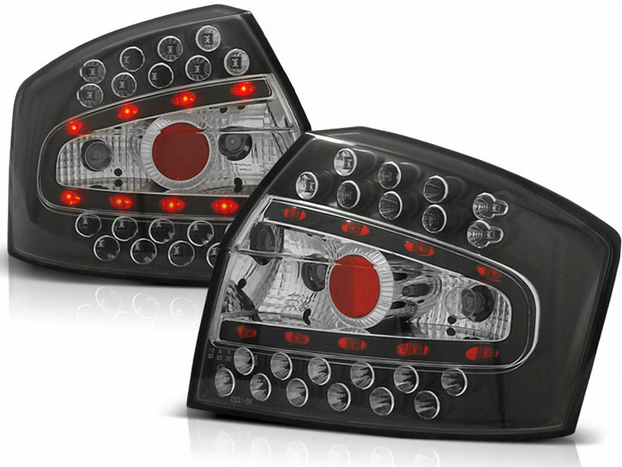 LED Rückleuchten Set schwarz für Audi A4 B6 10.2000-10.2004