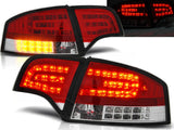 LED Rückleuchten Set rot weiß für Audi A4 B7 11.2004-03.08 Limo