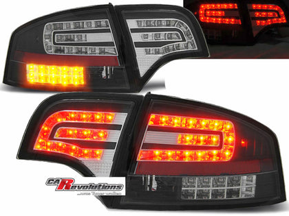 LED Rückleuchten Set schwarz für Audi A4 B7 11.2004-03.08 Limo