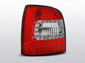 LED Rückleuchten rot weiß für Audi A4 Avant 1994-2001, Tuning Rücklichter