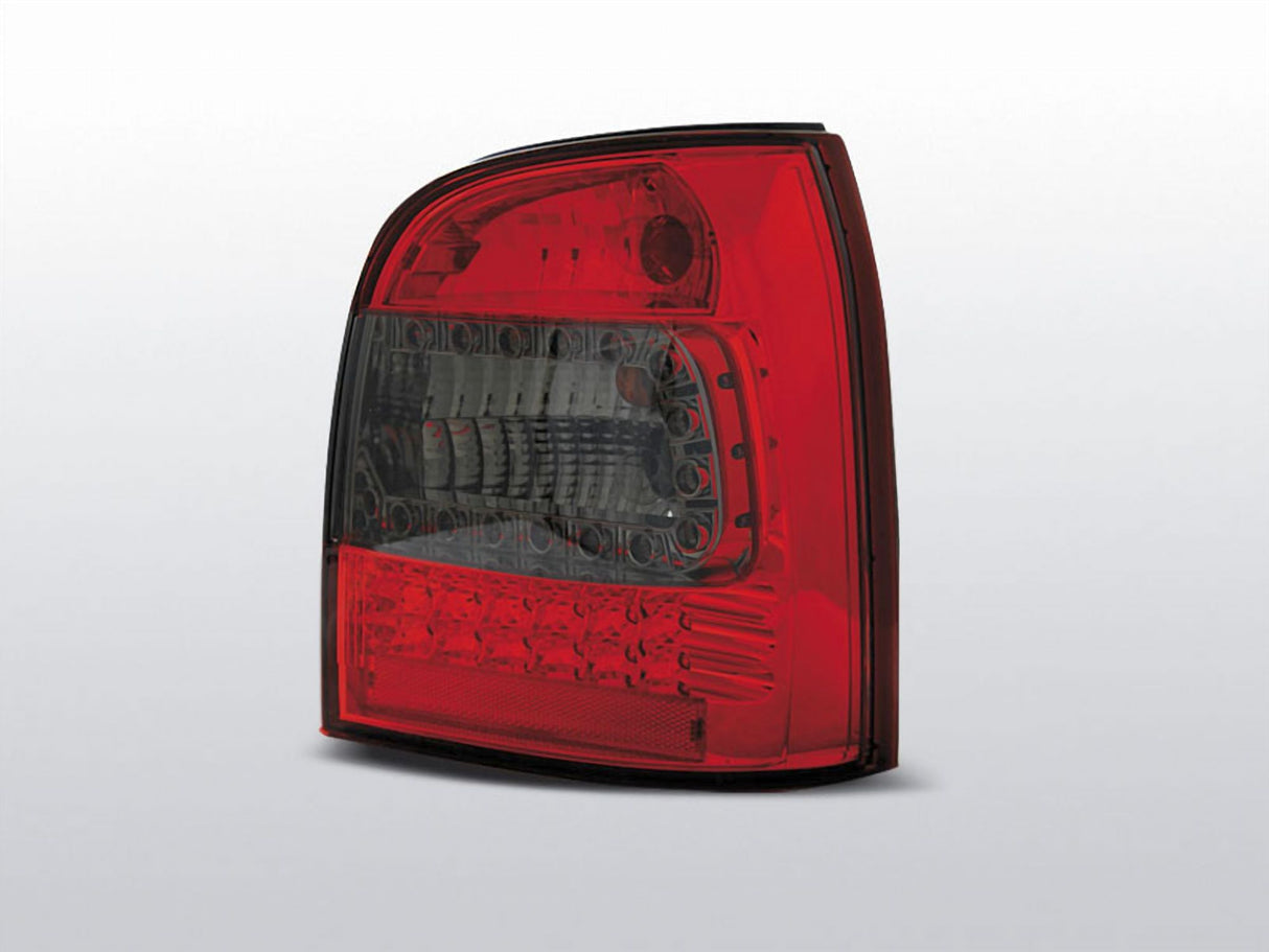 LED Rückleuchten Set rot matt für Audi A4 1994-2001 Avant