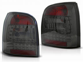 LED Rückleuchten Set für Audi A4 1994-2001 Avant, getönt, mit roten Akzenten und vielen LEDs