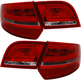 leuchten Rot LED Tuning Zubehör für sportliches Heck für Audi A3 8P Rück