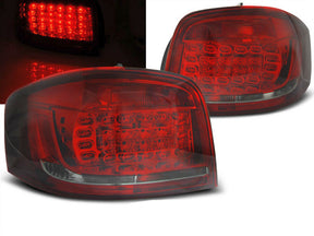 LED Rückleuchten rot für Audi A3 2008-2012, Tuning Rücklichter mit vielen LEDs