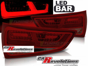 LED Rückleuchten Light Bar in rot matt für Audi A1 2010-12.2014 - CR Tuning