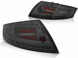 Led Rückleuchten dynamische Blinker 8S Look in smoke für Audi TT 8J 04.2006-02.2014