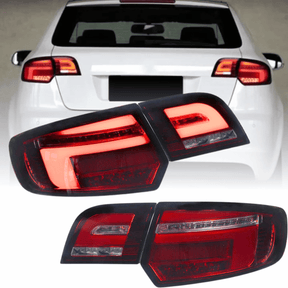 LED Lightbar Rückleuchten Rot für Audi A3 8P Sportback 2003-2008 dynamische Blinker