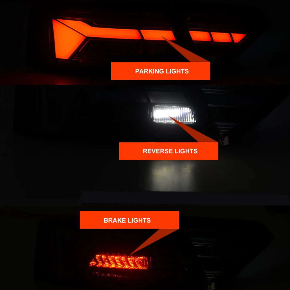 Voll LED Rückleuchten Set Schwarz für Audi A5 8T 2011-2016 dynamischer Blinker & Welcome Light