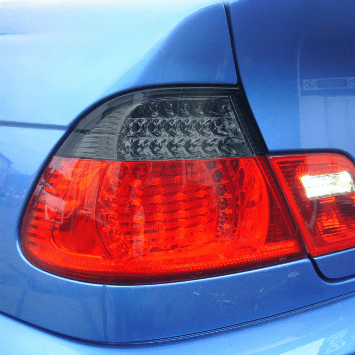 leuchten rot schwarz für Coupe Cabrio Touring Limousine für BMW E46 LED Rück