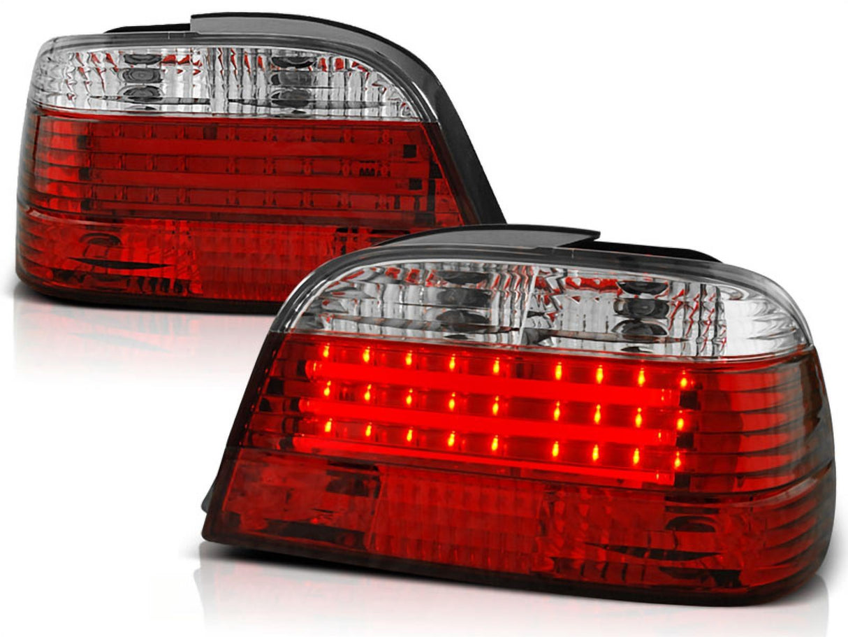 LED Rückleuchten Set rot weiß für BMW E38 06.1994-07.2001