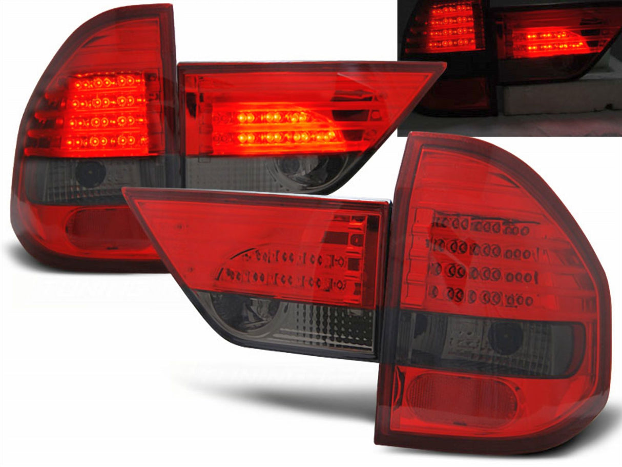 LED Rückleuchten Set rot matt für BMW X3 E83 01.2004-2006