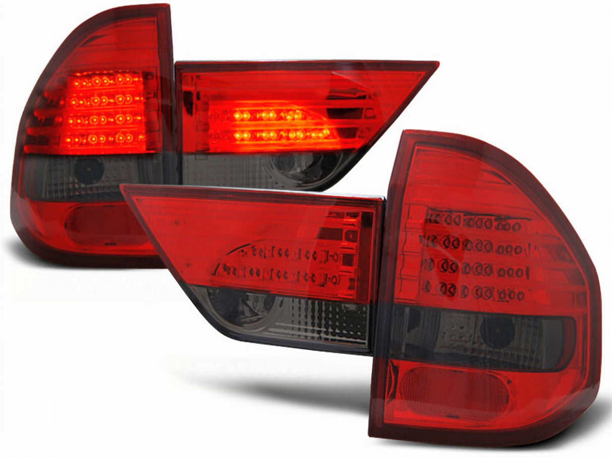 LED Rückleuchten Set rot matt für BMW X3 E83 01.2004-2006