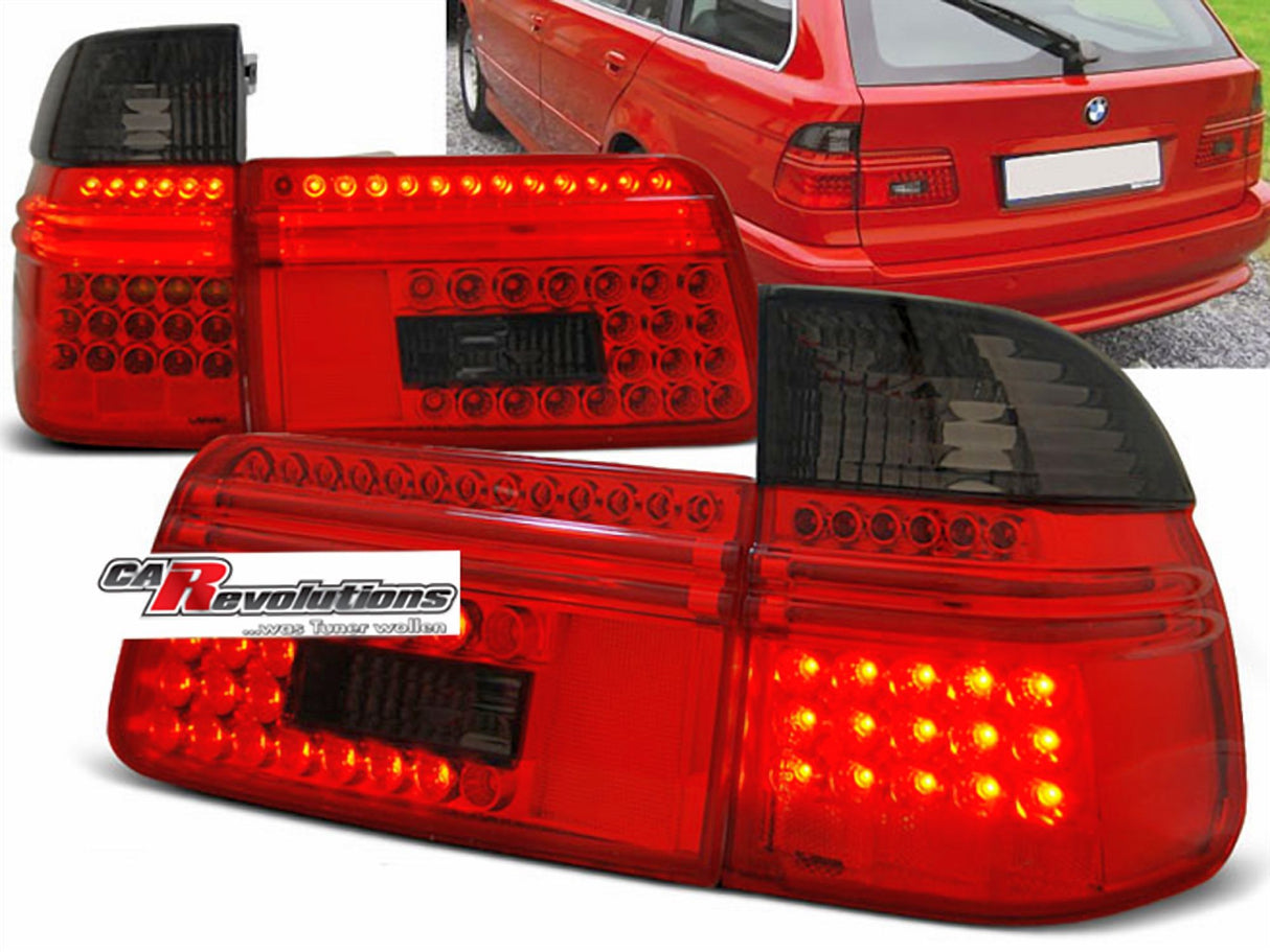 LED Rückleuchten Set rot matt für BMW E39 1997-08.2000 TOURING