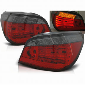 LED Light Bar Rückleuchten rot für BMW E60 03-07, Tuning Rücklichter Set