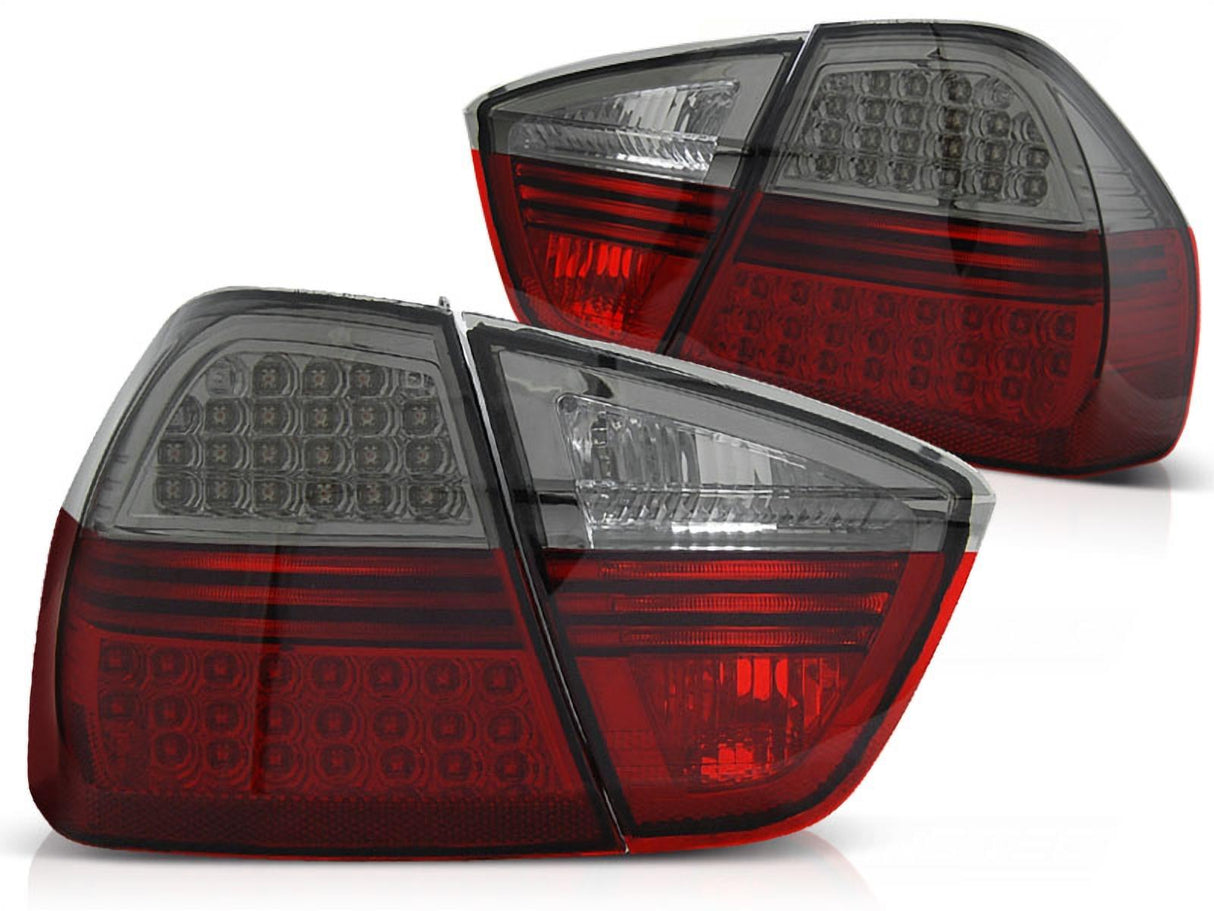 LED Rückleuchten mit Led Blinker Set rot matt für BMW E90 03.2005-08.2008