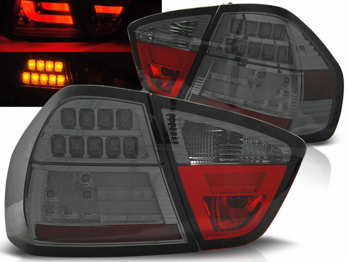 LED Lightbar Rückleuchten Set smoke für BMW E90 03.2005-08.2008