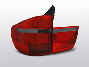 leuchten Set 2007-2010 Tuning Zubehör für BMW X5 E70 rote LED Rück