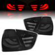 LED Lightbar Rückleuchten Smoke Schwarz BMW 3er E90 Limousine 03.2005–08.2008 mit LED Blinker
