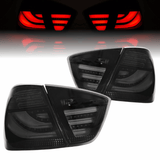 LED Lightbar Rückleuchten Smoke Schwarz BMW 3er E90 Limousine 03.2005–08.2008 mit LED Blinker