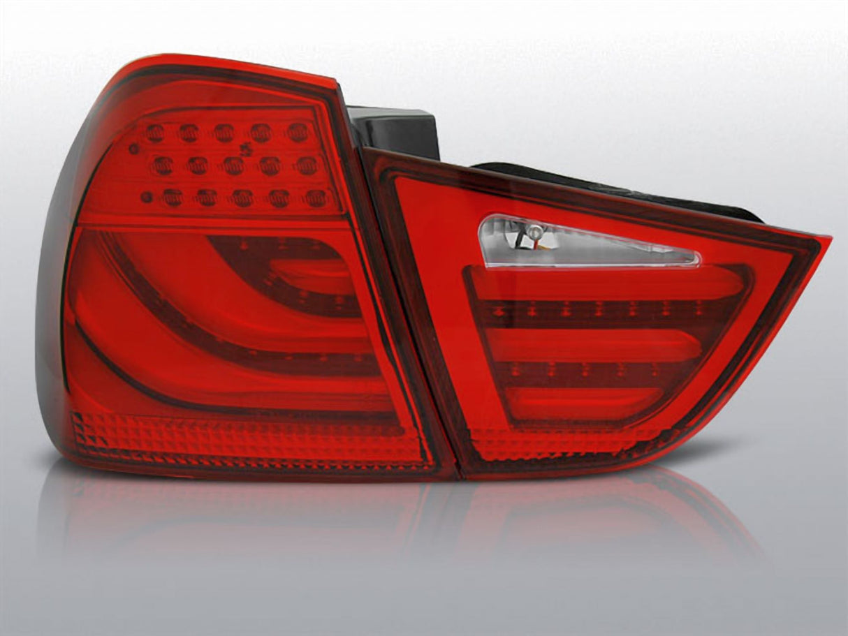 LED Lightbar Rückleuchten Set rot für BMW E90 2009-2011