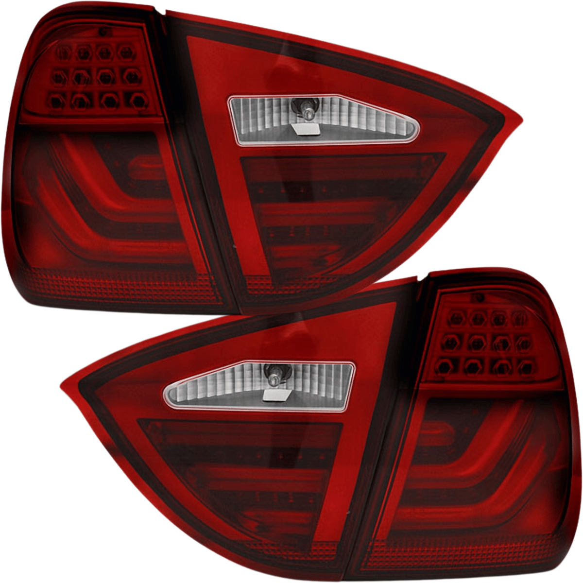 LED LightBar Rückleuchten Set Rot für BMW 3er E91 Touring 2005-2008