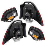 LED Lightbar Rückleuchten Set rot weiß für BMW 3er E91 Touring 2009-2011
