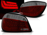 LED Lightbar Rückleuchten Set rot matt für BMW E60 07.2003-02.2007