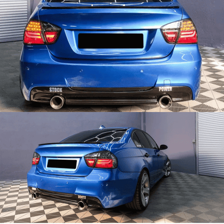 LED Lightbar Rückleuchten Set smoke für BMW E90 03.2005-08.2008