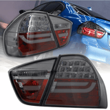 LED Lightbar Rückleuchten Set smoke für BMW E90 03.2005-08.2008