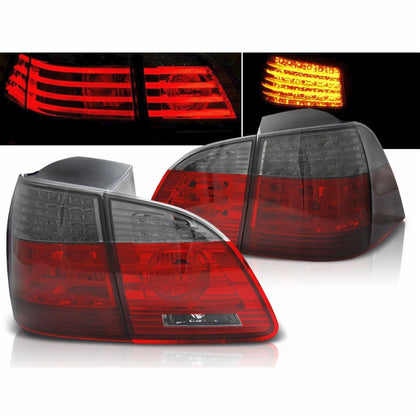 LED Rückleuchten Set rot smoke für BMW E61 2004-03.2007 TOURING
