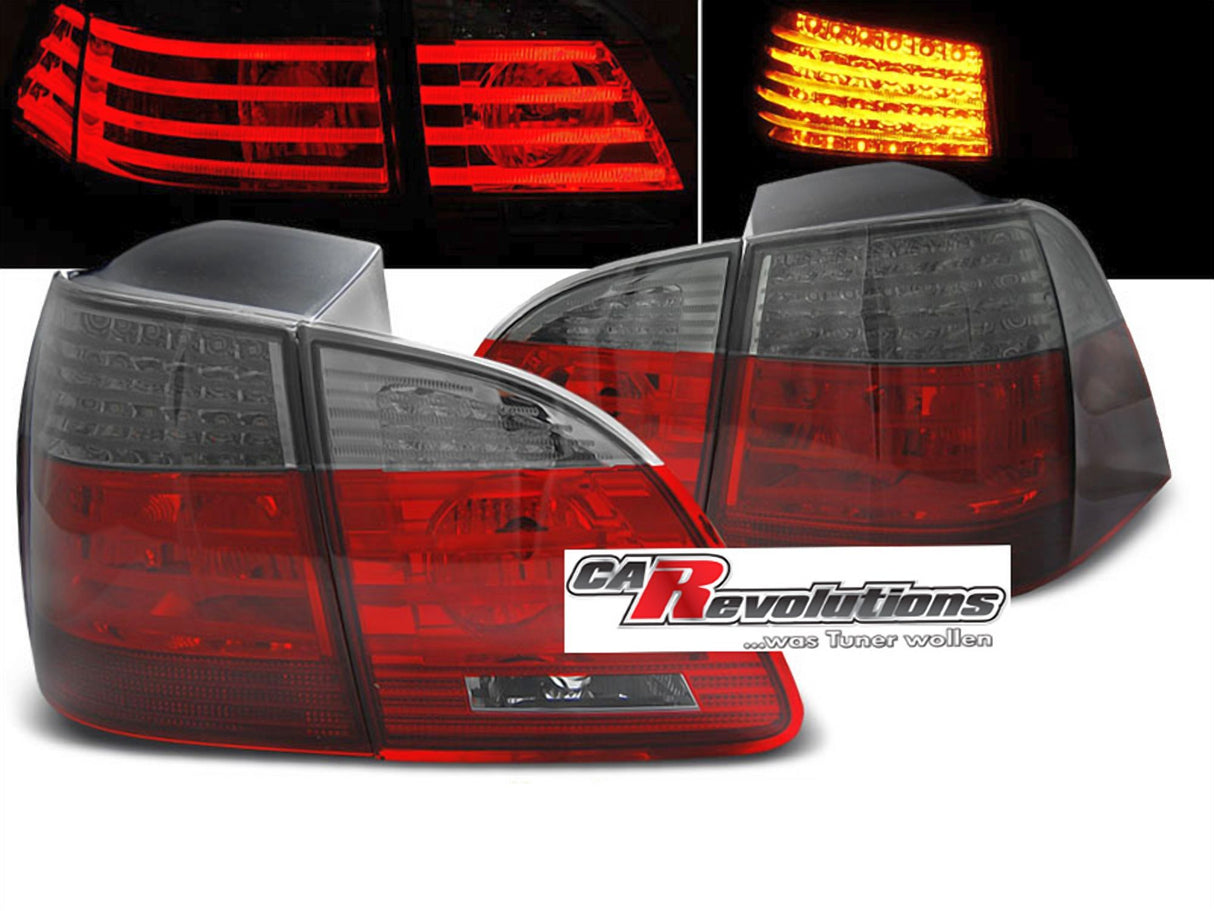 LED Rückleuchten Set rot matt für BMW E61 2004-03.2007 TOURING