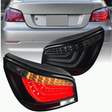 LED Lightbar Rückleuchten smoke für BMW E60, Rücklichter mit Lightbar-Design