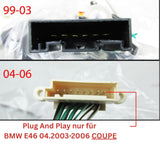 LED Rückleuchten in rot matt für BMW E46 04.2003-2006 COUPE