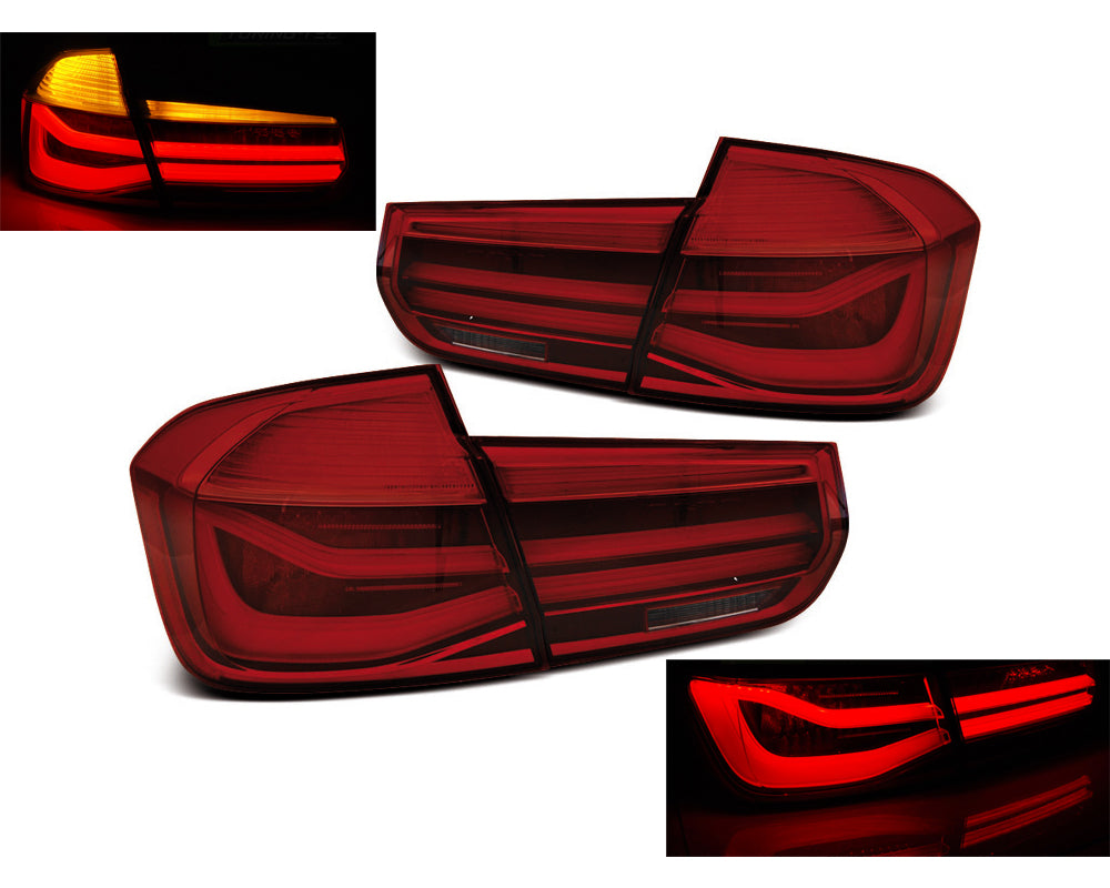 LED Light Bar Blinker Rückleuchten für BMW F30 2011-05.2015 Limo rot