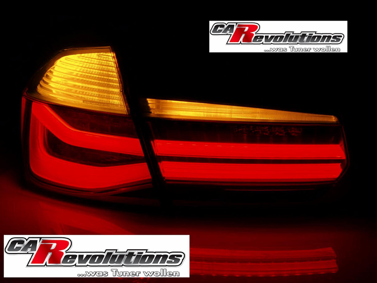 Upgrade LED Light Bar LED Blinker Rückleuchten für BMW F30 2011-2015  Limo smoke