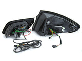 Dynamische LED Rückleuchten Set für BMW 5er F10 2010-2016 Limo schwarz Smoke
