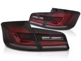 Dynamische LED Rückleuchten Set für BMW 5er F10 2010-2016 Limo Red Smoke