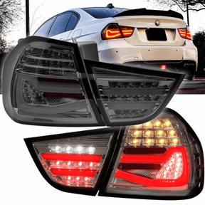leuchten Smoke mit dynamischem Blinker, LED für BMW 3er E90 LCI LightBar Rück