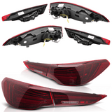 Voll LED Rückleuchten Set für BMW 4er G22 / G23 / G26 ab 2020 in rot Dynamischer Blinker