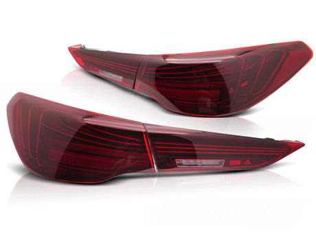 Voll LED Rückleuchten Set für BMW 4er G22 / G23 / G26 ab 2020 in rot Dynamischer Blinker