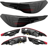 Voll LED Rückleuchten Set für BMW 4er G22 / G23 / G26 ab 2020 in smoke Dynamischer Blinker