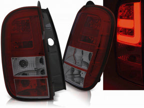 LED Rückleuchten rot für Dacia Duster 2010-2014 mit LED BAR, Tuning Rücklichter