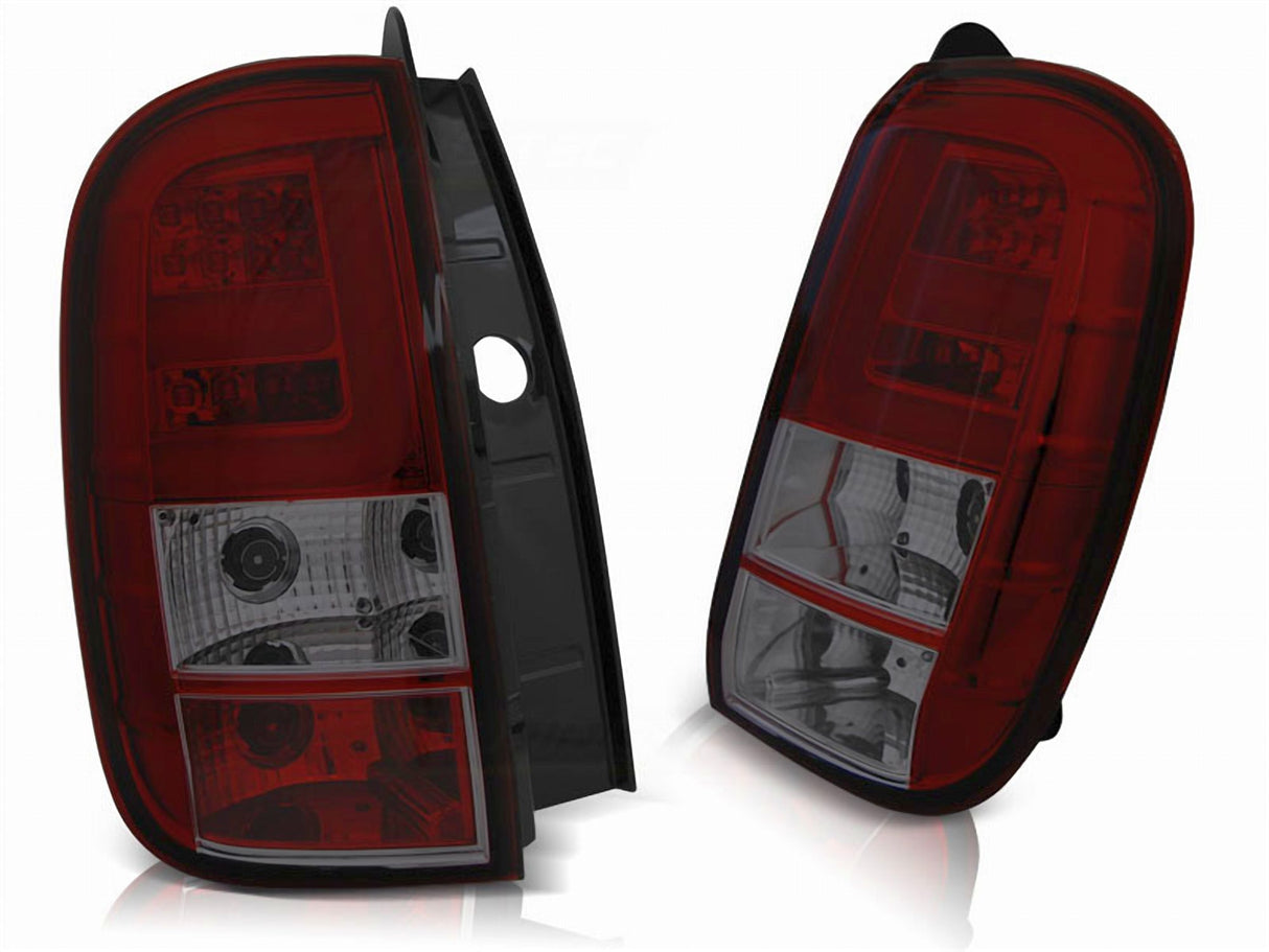 LED Rückleuchten in rot matt für Dacia Duster 04.2010-2014 LED BAR