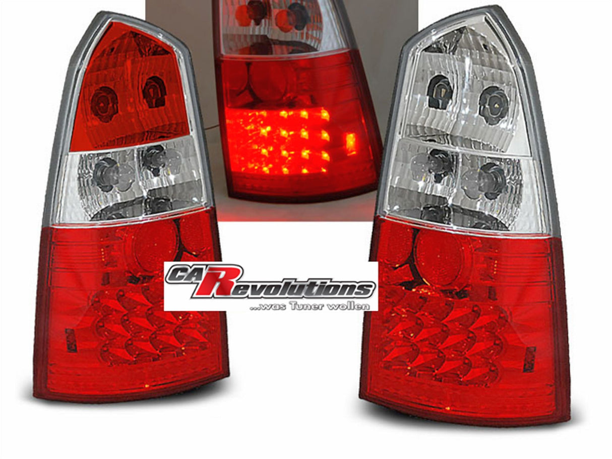 LED Rückleuchten in rot weiß für Ford Focus MK1 10.1998-10.2004 KOMBI