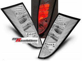 Chrom LED Rückleuchten Ford Focus MK1 1998-2004, Tuning Rücklichter
