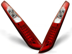 LED Rückleuchten rot weiß Ford Focus MK2 Hatchback, Tuning Scheinwerfer