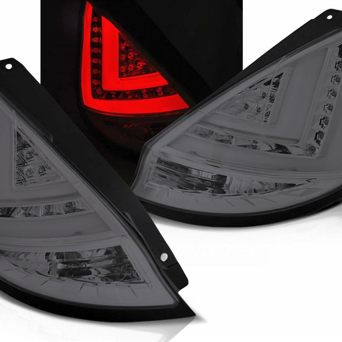 LED LightBar Rückleuchten Set Ford Fiesta MK7 2008–2012 Rauchglas Optik ...
