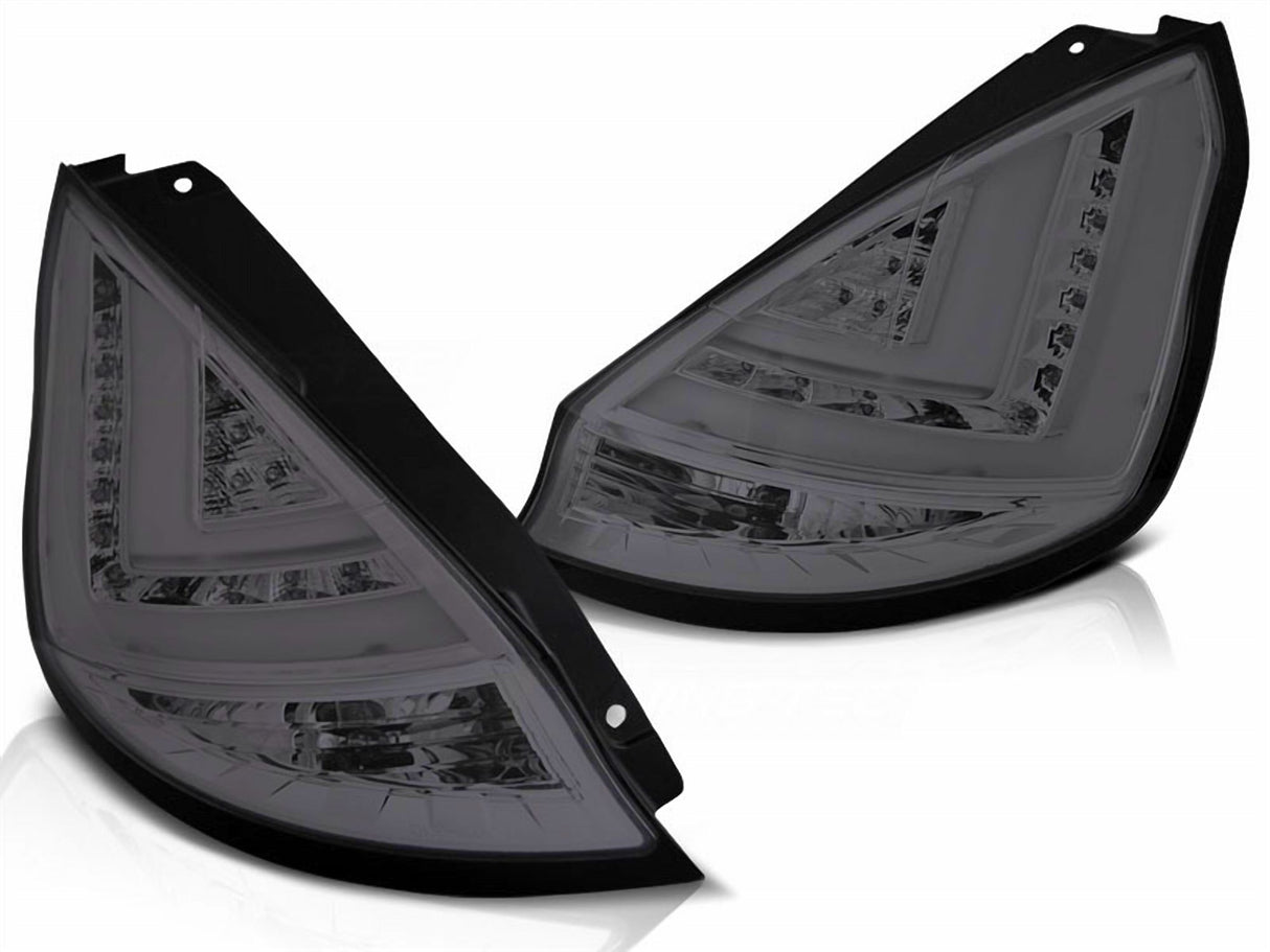 LED LightBar Rückleuchten in smoke für Ford Fiesta MK7 2008--2012